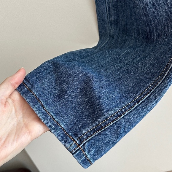 Dollhouse Charley Women's Distressed Blue Jeans, Size 11 - Picture 5 of 16